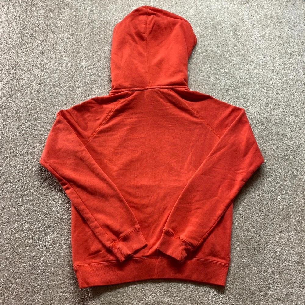 Nike Sweatshirt Youth Boys Small Orange Hoodie Outdoor‎ Activewear
